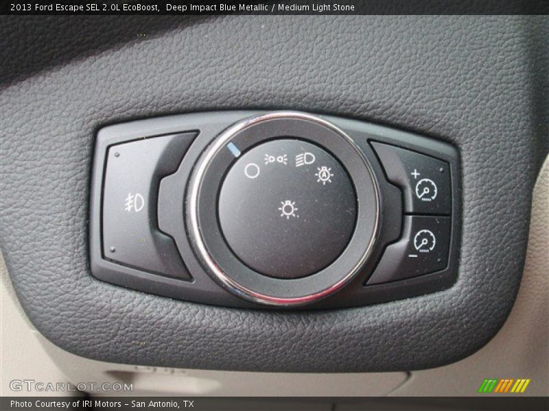 Controls of 2013 Escape SEL 2.0L EcoBoost