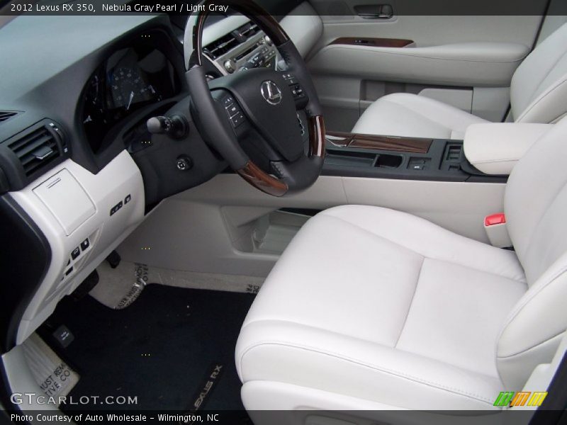  2012 RX 350 Light Gray Interior