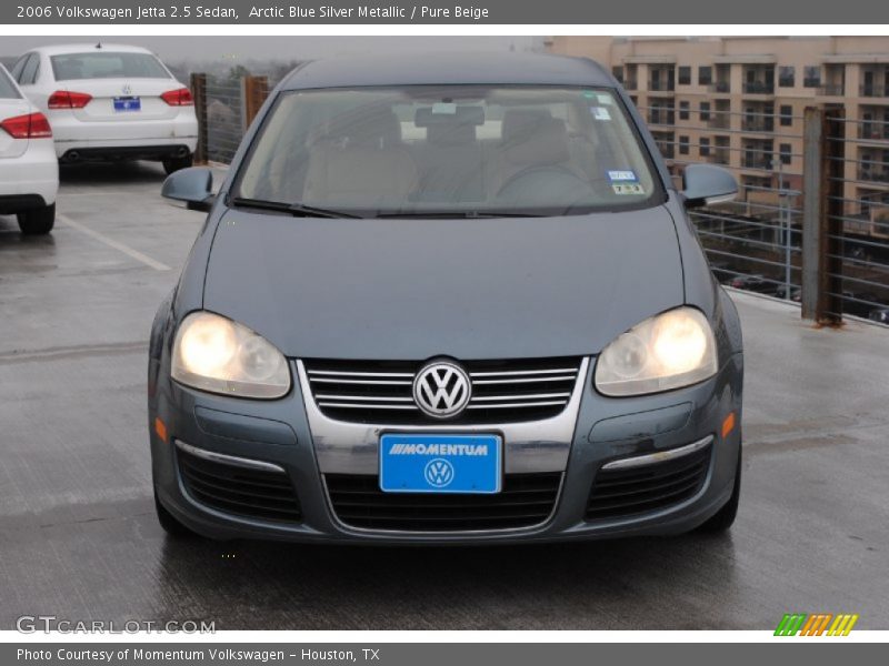 Arctic Blue Silver Metallic / Pure Beige 2006 Volkswagen Jetta 2.5 Sedan