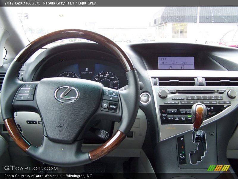 Dashboard of 2012 RX 350