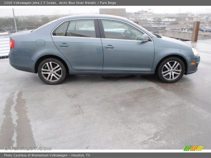 Arctic Blue Silver Metallic / Pure Beige 2006 Volkswagen Jetta 2.5 Sedan