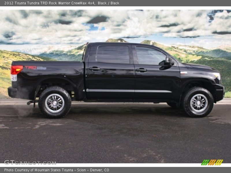 Black / Black 2012 Toyota Tundra TRD Rock Warrior CrewMax 4x4