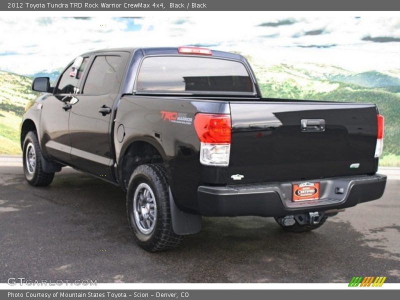 Black / Black 2012 Toyota Tundra TRD Rock Warrior CrewMax 4x4