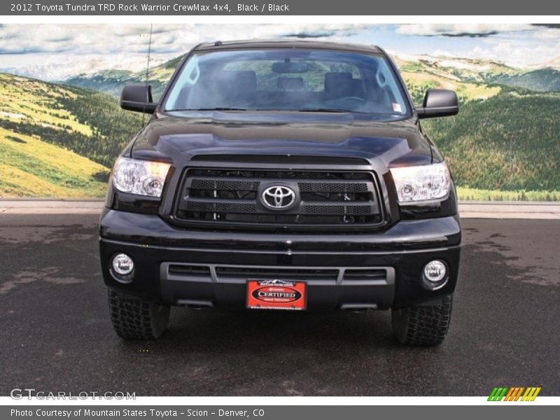 Black / Black 2012 Toyota Tundra TRD Rock Warrior CrewMax 4x4