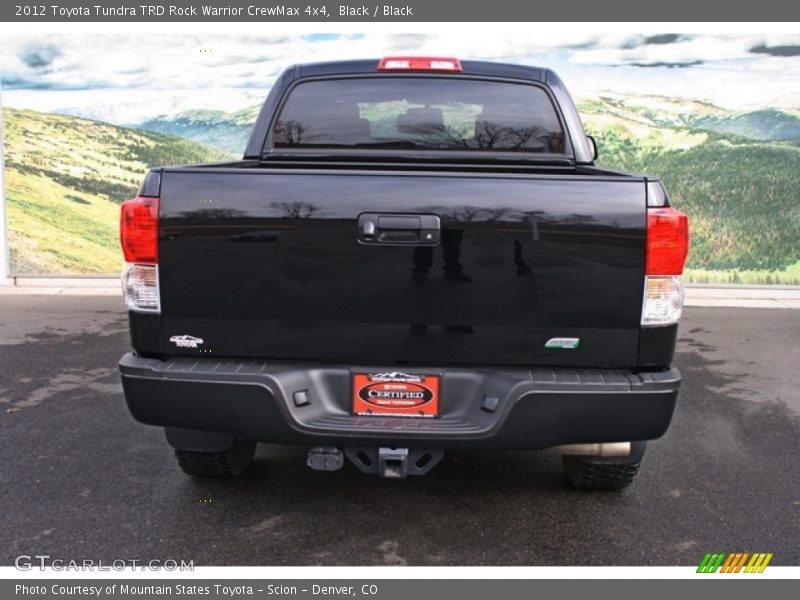 Black / Black 2012 Toyota Tundra TRD Rock Warrior CrewMax 4x4