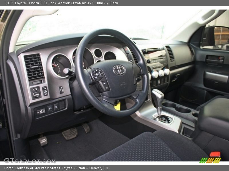 Black / Black 2012 Toyota Tundra TRD Rock Warrior CrewMax 4x4