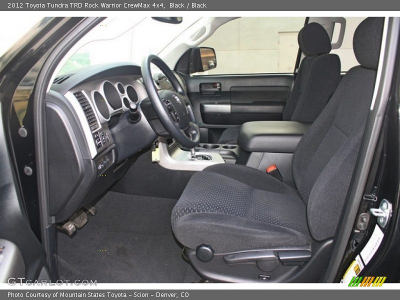 Black / Black 2012 Toyota Tundra TRD Rock Warrior CrewMax 4x4