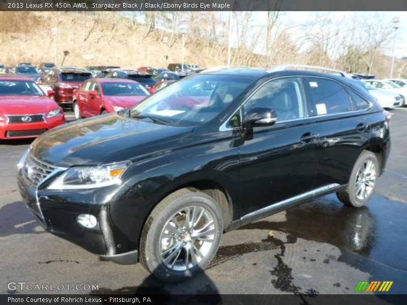 Front 3/4 View of 2013 RX 450h AWD