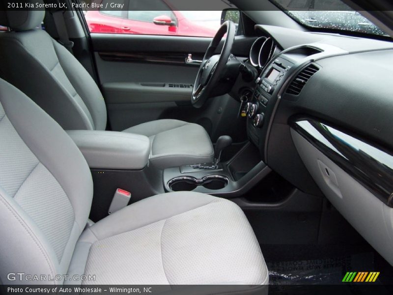 Pacific Blue / Gray 2011 Kia Sorento LX