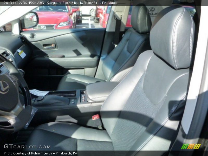 Stargazer Black / Black/Ebony Birds Eye Maple 2013 Lexus RX 450h AWD