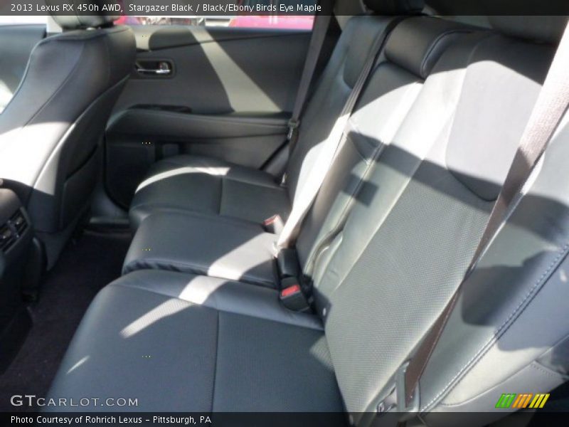 Stargazer Black / Black/Ebony Birds Eye Maple 2013 Lexus RX 450h AWD