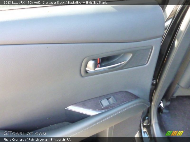 Stargazer Black / Black/Ebony Birds Eye Maple 2013 Lexus RX 450h AWD