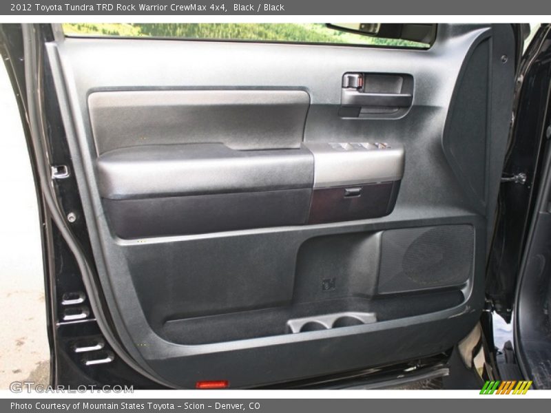 Black / Black 2012 Toyota Tundra TRD Rock Warrior CrewMax 4x4