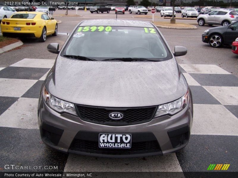Titanium / Stone 2012 Kia Forte Koup EX
