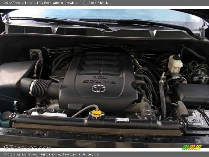 Black / Black 2012 Toyota Tundra TRD Rock Warrior CrewMax 4x4