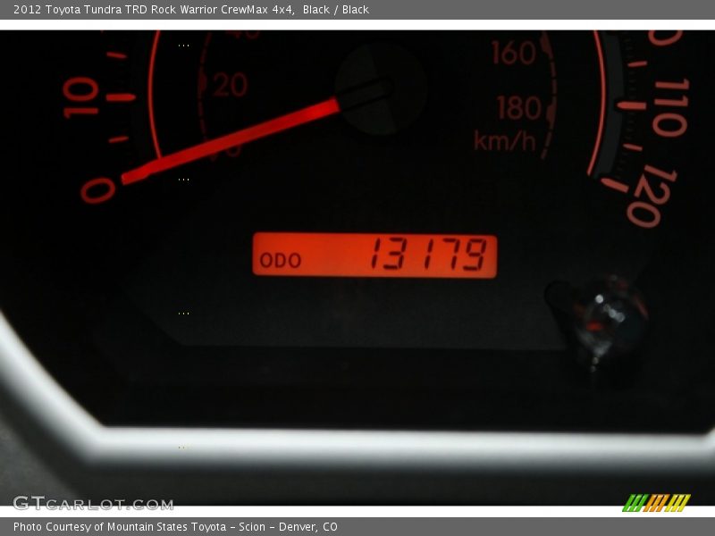 Black / Black 2012 Toyota Tundra TRD Rock Warrior CrewMax 4x4