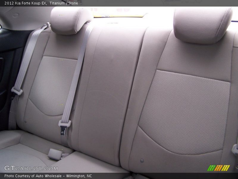 Rear Seat of 2012 Forte Koup EX