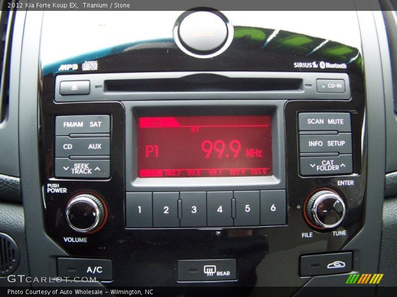 Audio System of 2012 Forte Koup EX