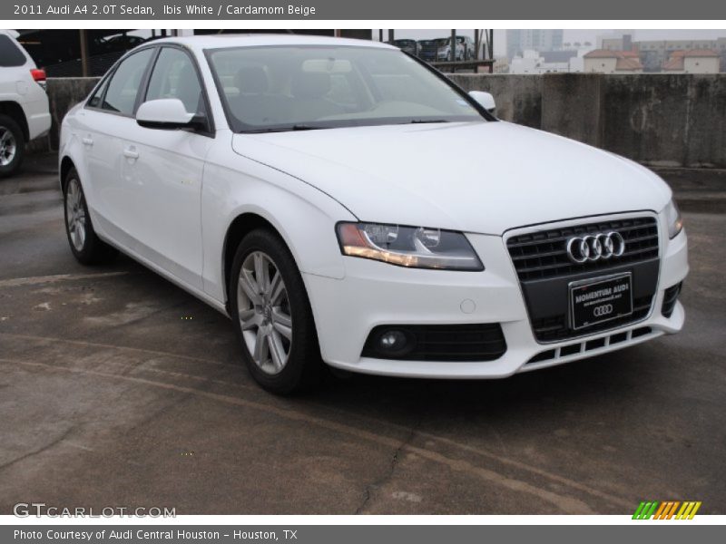 Ibis White / Cardamom Beige 2011 Audi A4 2.0T Sedan