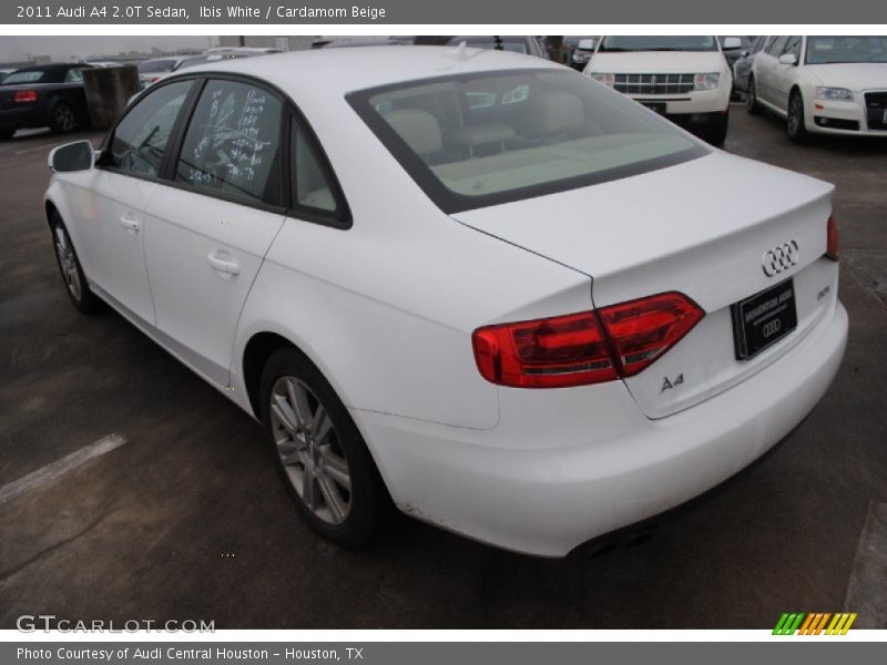 Ibis White / Cardamom Beige 2011 Audi A4 2.0T Sedan