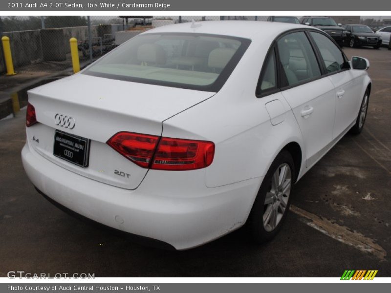 Ibis White / Cardamom Beige 2011 Audi A4 2.0T Sedan