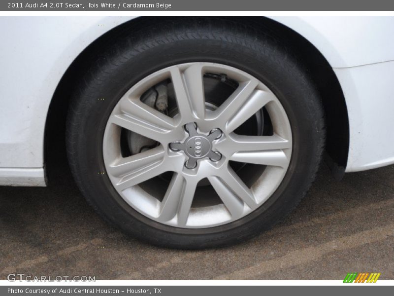 Ibis White / Cardamom Beige 2011 Audi A4 2.0T Sedan