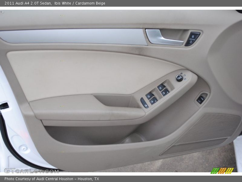 Ibis White / Cardamom Beige 2011 Audi A4 2.0T Sedan