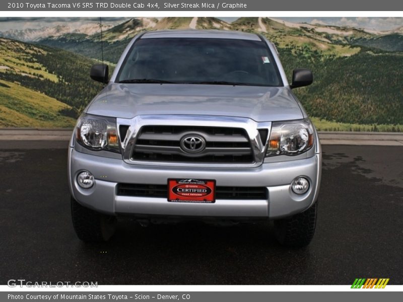 Silver Streak Mica / Graphite 2010 Toyota Tacoma V6 SR5 TRD Double Cab 4x4