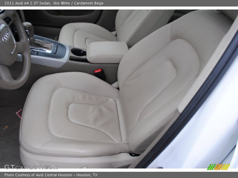 Ibis White / Cardamom Beige 2011 Audi A4 2.0T Sedan