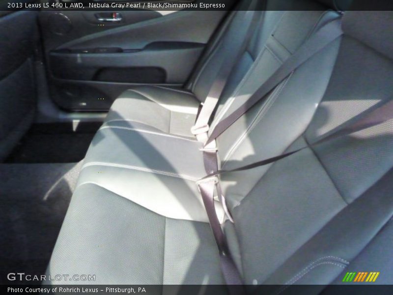 Rear Seat of 2013 LS 460 L AWD