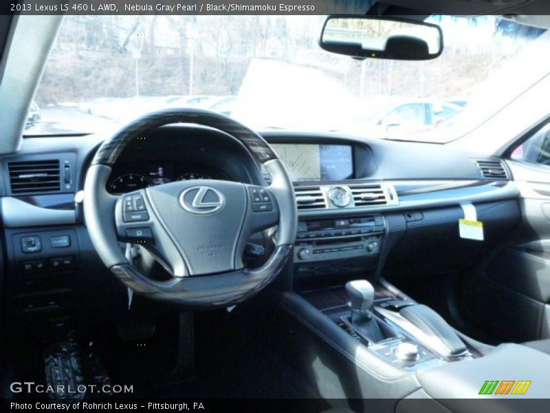 Dashboard of 2013 LS 460 L AWD
