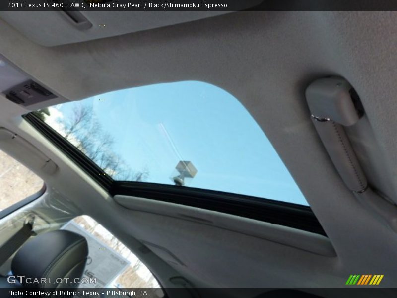 Sunroof of 2013 LS 460 L AWD
