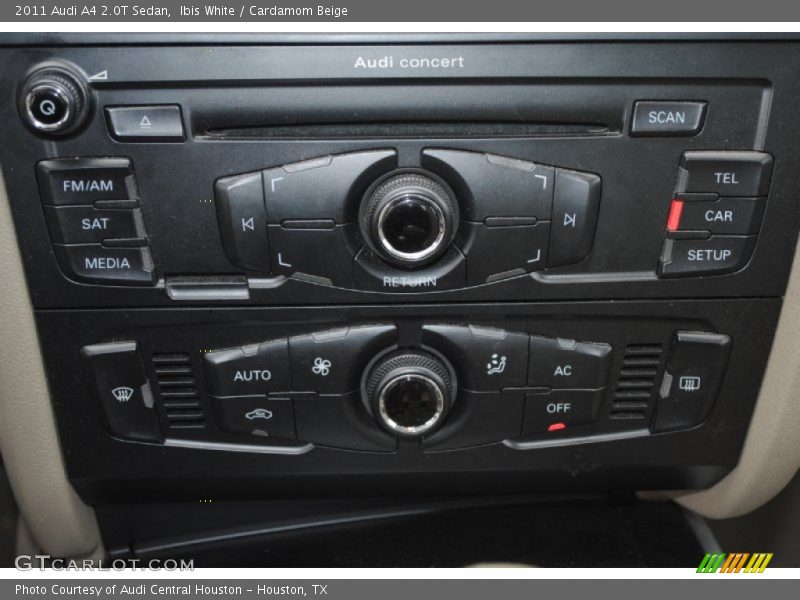 Ibis White / Cardamom Beige 2011 Audi A4 2.0T Sedan