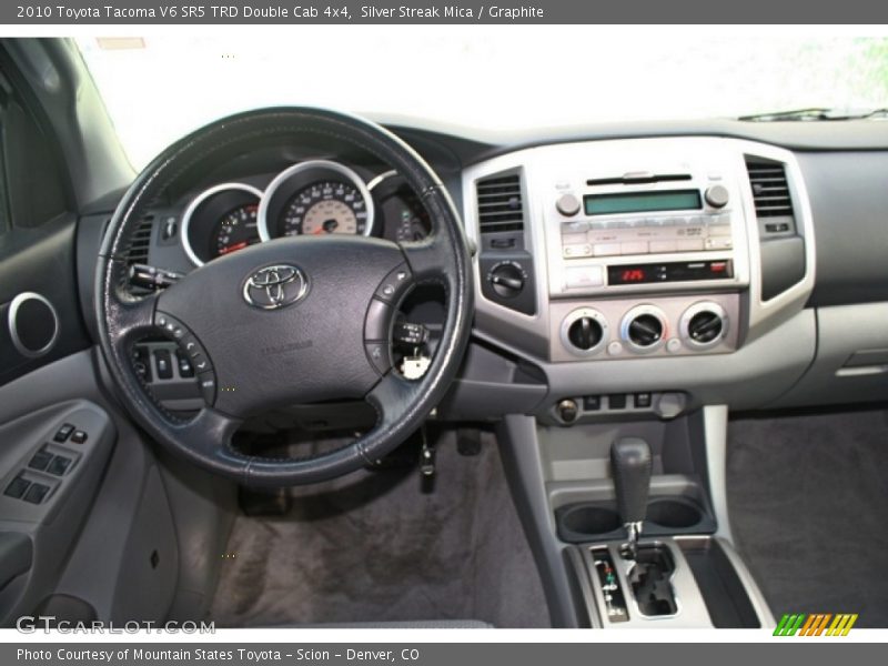 Silver Streak Mica / Graphite 2010 Toyota Tacoma V6 SR5 TRD Double Cab 4x4