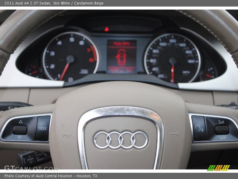 Ibis White / Cardamom Beige 2011 Audi A4 2.0T Sedan