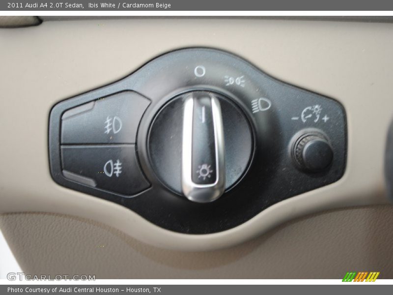 Ibis White / Cardamom Beige 2011 Audi A4 2.0T Sedan