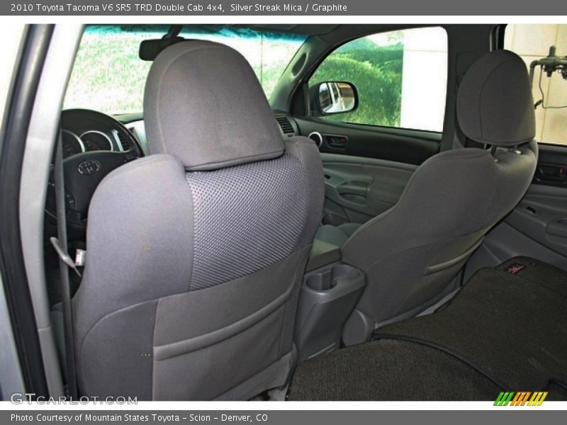Silver Streak Mica / Graphite 2010 Toyota Tacoma V6 SR5 TRD Double Cab 4x4