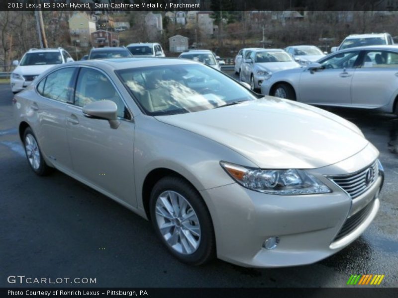 Satin Cashmere Metallic / Parchment 2013 Lexus ES 300h Hybrid