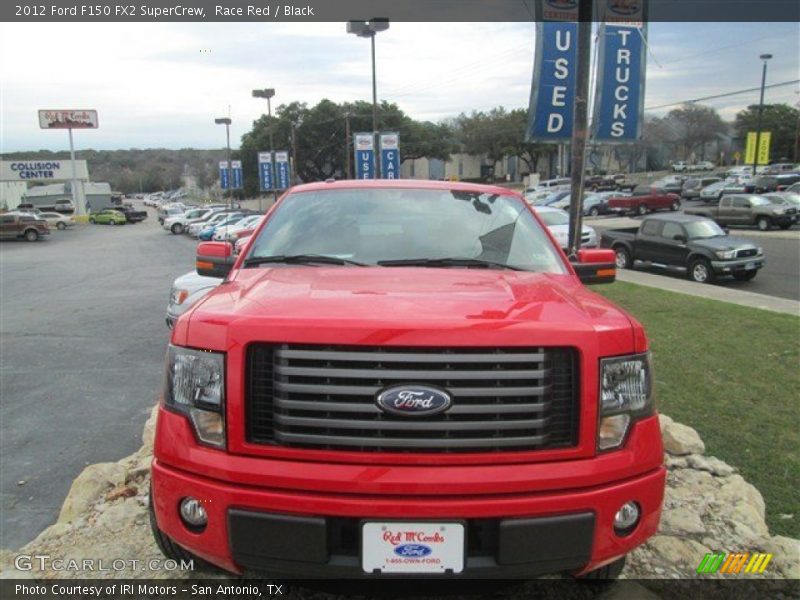 Race Red / Black 2012 Ford F150 FX2 SuperCrew