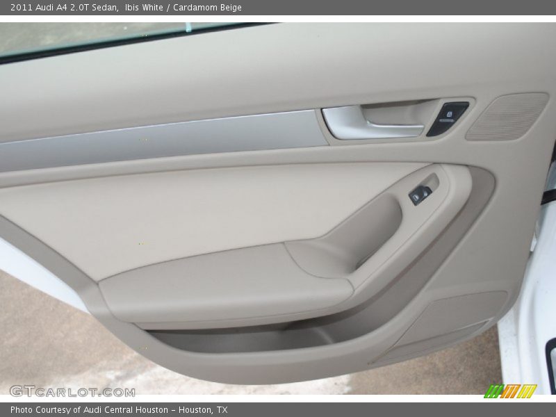 Ibis White / Cardamom Beige 2011 Audi A4 2.0T Sedan
