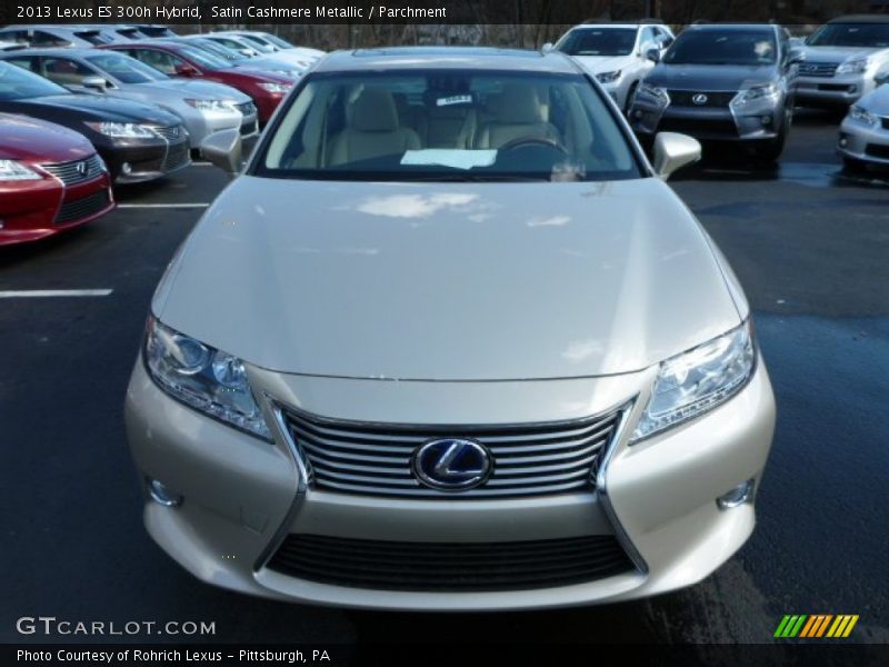 Satin Cashmere Metallic / Parchment 2013 Lexus ES 300h Hybrid