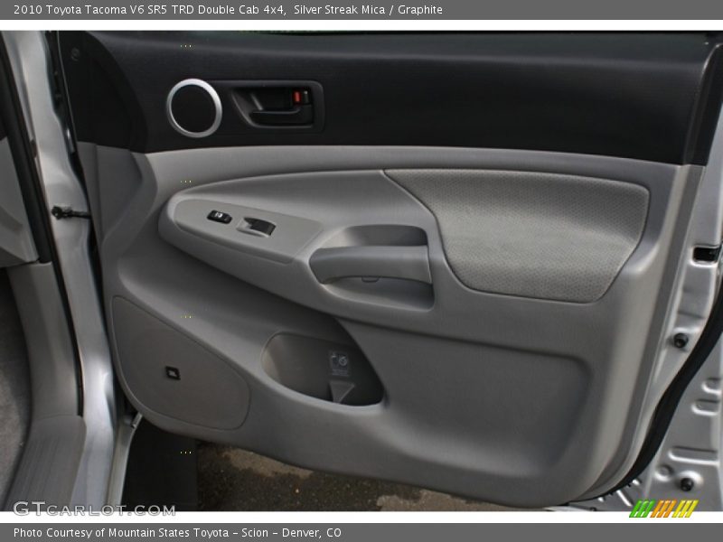 Silver Streak Mica / Graphite 2010 Toyota Tacoma V6 SR5 TRD Double Cab 4x4