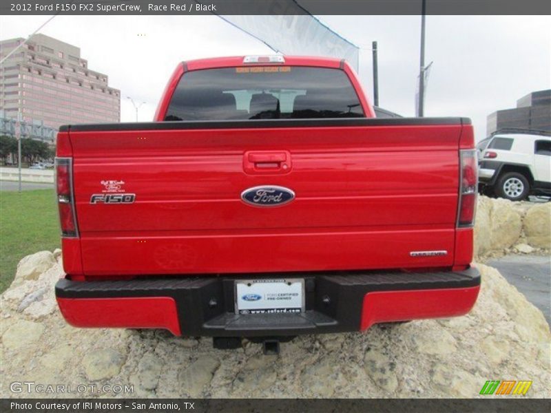 Race Red / Black 2012 Ford F150 FX2 SuperCrew