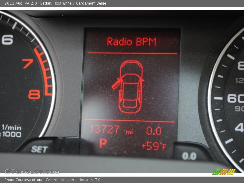 Ibis White / Cardamom Beige 2011 Audi A4 2.0T Sedan