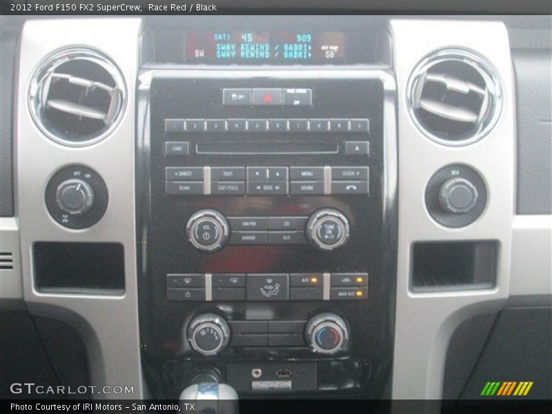 Race Red / Black 2012 Ford F150 FX2 SuperCrew