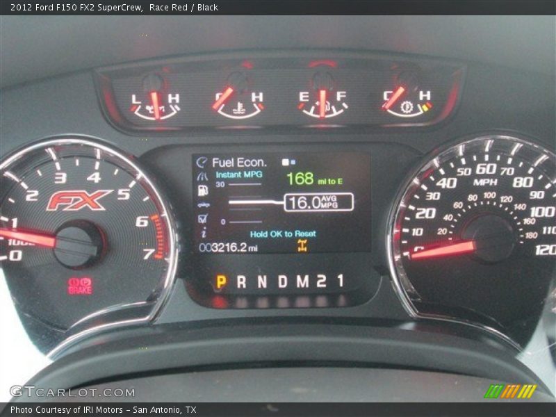  2012 F150 FX2 SuperCrew FX2 SuperCrew Gauges
