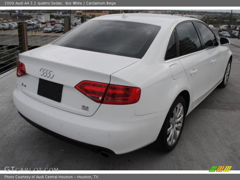 Ibis White / Cardamom Beige 2009 Audi A4 3.2 quattro Sedan