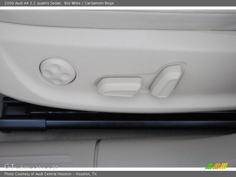 Ibis White / Cardamom Beige 2009 Audi A4 3.2 quattro Sedan