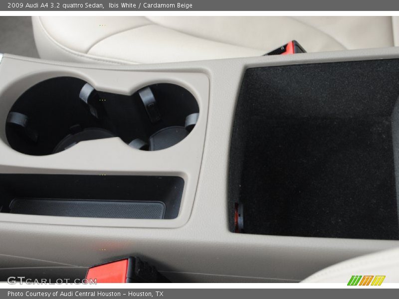 Ibis White / Cardamom Beige 2009 Audi A4 3.2 quattro Sedan