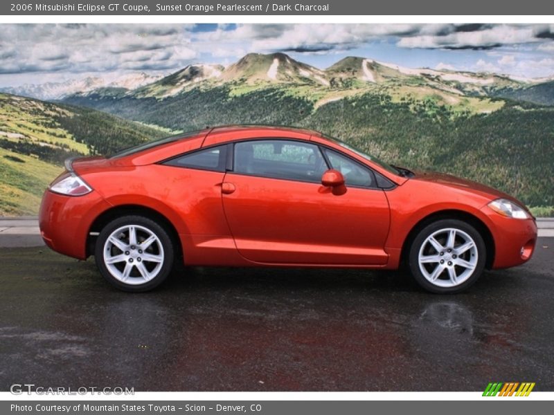  2006 Eclipse GT Coupe Sunset Orange Pearlescent